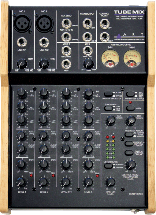 ART USB Mix 4 インターネット配信に最適な4 チャンネル・ミキサー