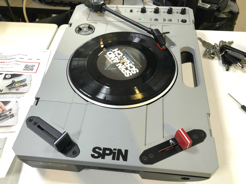 Portablistのニューギア RELOOP SPiNのフェーダーをJDDX2R-SPに交換し