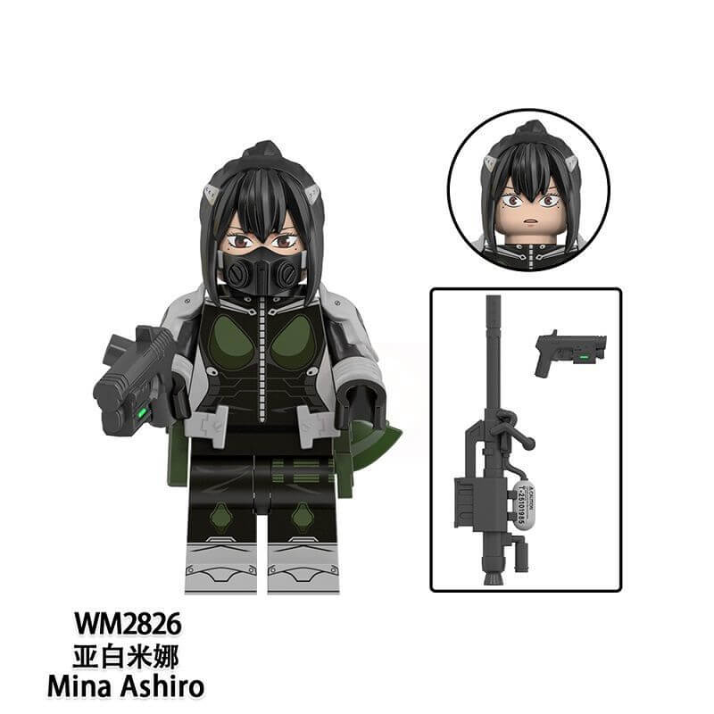 WM6197 Monster No. 8 Hibino Kafka minifigs – INGBRICKS