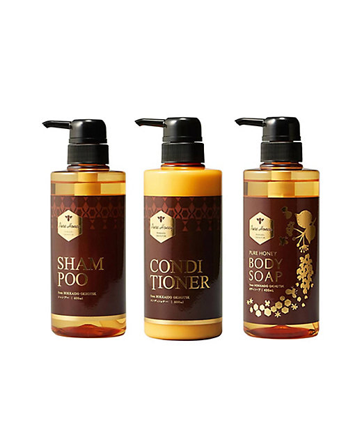 ☆【産直】ピュアハニー シャンプー・コンディショナー・ボディソープ