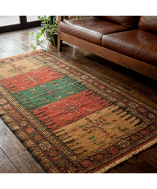 ☆ペルシャ絨毯 手織りキリム ラグSサイズ1 | 三越伊勢丹オンライン