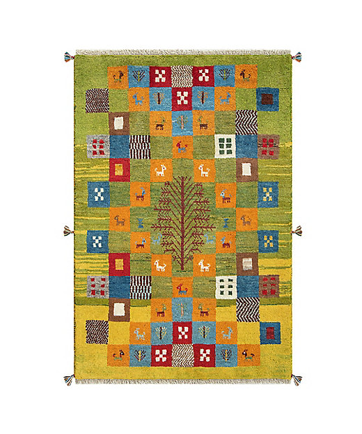 ☆ペルシャ手織りギャッベ ラグSサイズ 5 | 三越伊勢丹オンライン