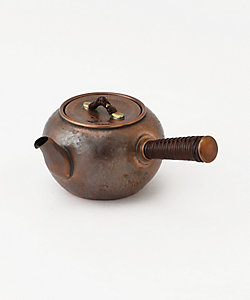 受注商品】銅製急須丸型（中） 彩細 | 長澤製作所/ナガサワ