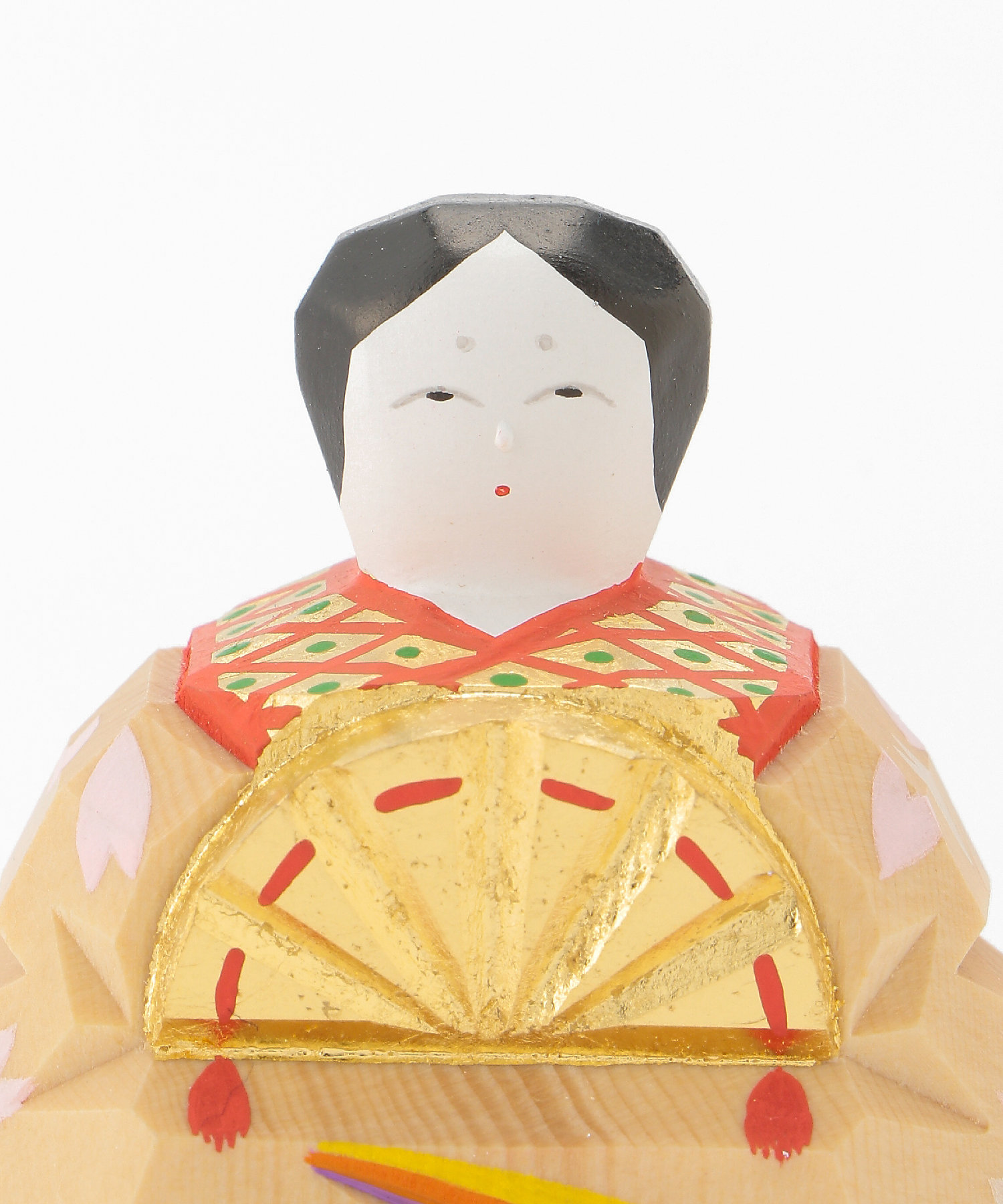 送料無料】奈良一刀彫 神泉作 段飾雛 中（三越） | 神泉/シンセン