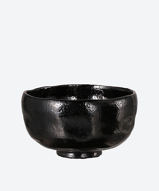 のんこう写 若緑 黒茶碗 | 佐々木昭楽/ササキショウラク | 三越伊勢丹