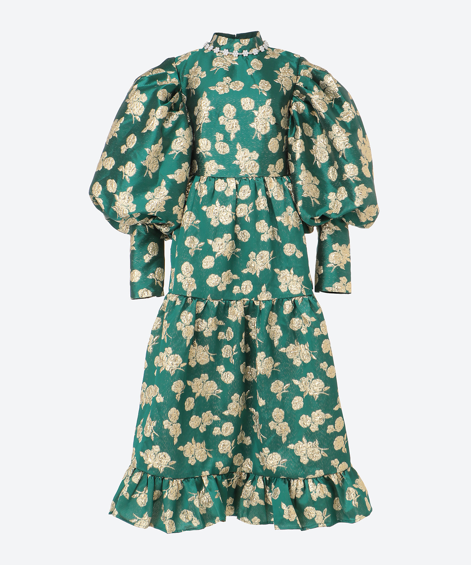 Showstopper Jacquard Maxi Dress