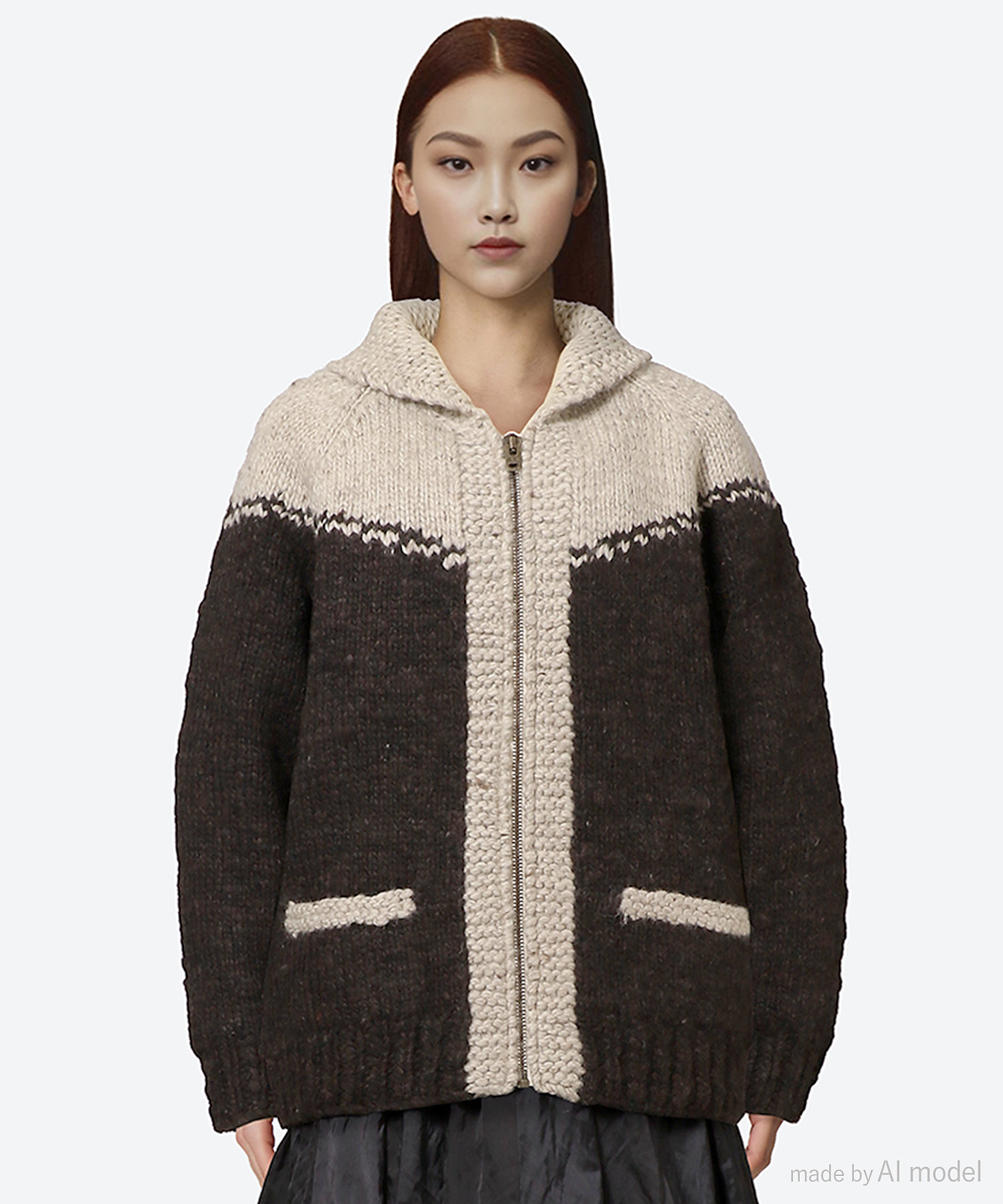 セーター HAND―KNITTED HELLO COWICHAN