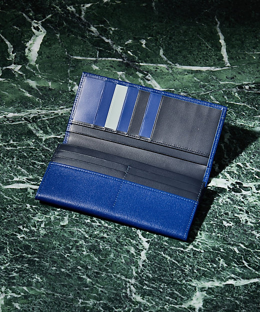 配色型押しレザー 長財布（2002107400） | TAKEO KIKUCHI