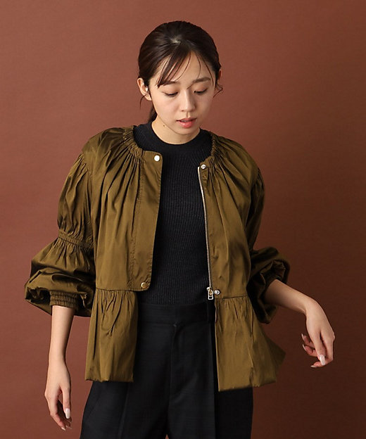 SARA MALLIKA（サラマリカ）ギャザーショートジャケット