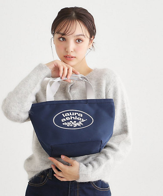ロゴ トートバッグ（2002560835） | LAURA ASHLEY/ローラ