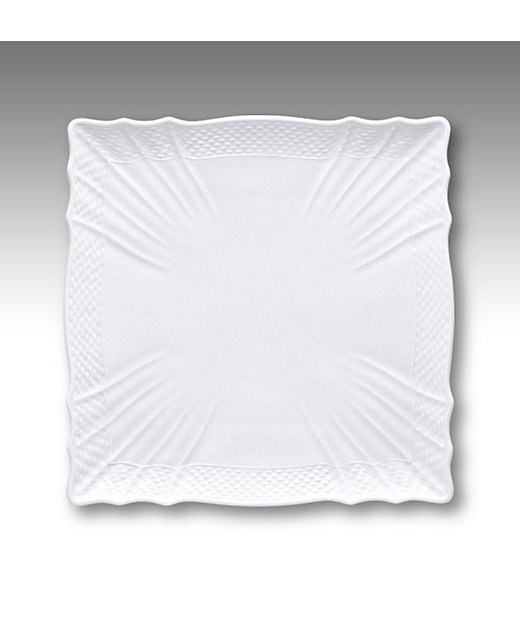 ベッキオジノリホワイト スクエアプレート27cm | GINORI