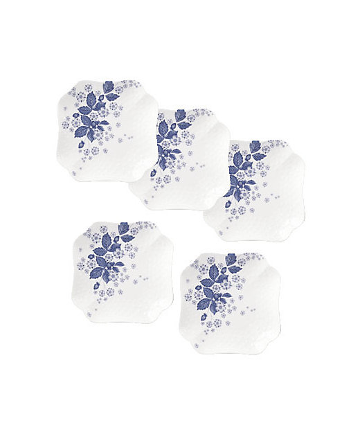 ストロベリー ブルーム インディゴ スモールプレート 5枚セット