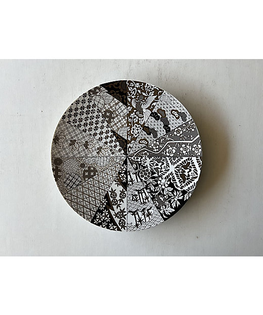 フラットプレート M 化粧箱入 JS旭日吉祥紋 | ARITA PORCELAIN LAB