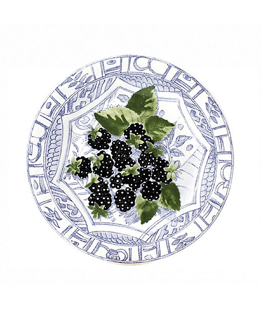 ☆オワゾブルー・フルーツ デザートプレート4枚セット | GIEN/ジアン