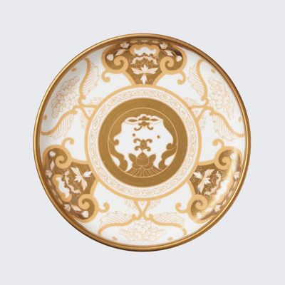 銘々皿 JA古伊万里草花紋 ゴールド | ARITA PORCELAIN LAB/アリタ