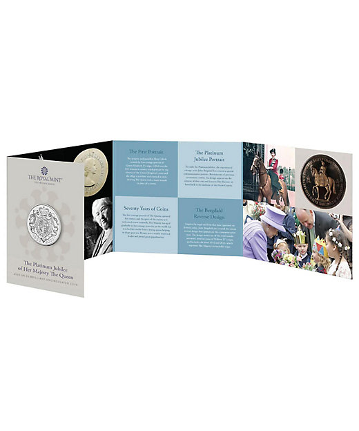☆エリザベス女王プラチナジュビリー記念5ポンド白銅貨 | ROYALMINT