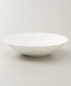 ホワイトフルーテッド ディーププレート17cmペア | ROYAL