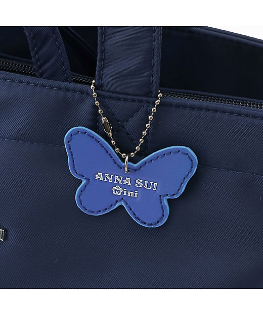 お花リボン刺しゅうファスナー付レッスンバッグ 7161401 | ANNA