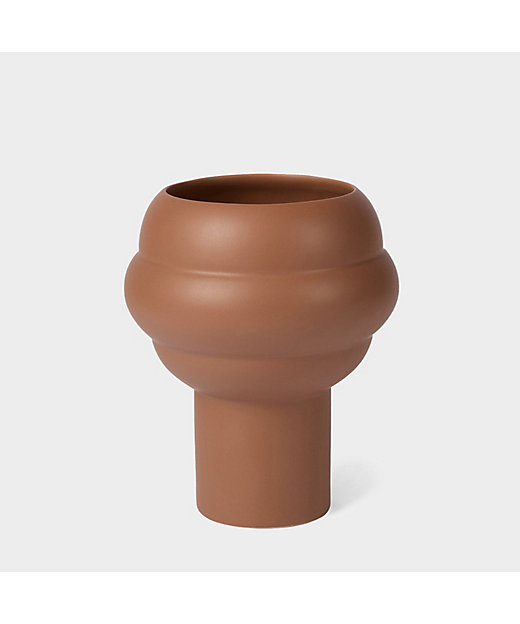 TCS．ファミリー オブ ベース ツリー フラワーベース ブラウン