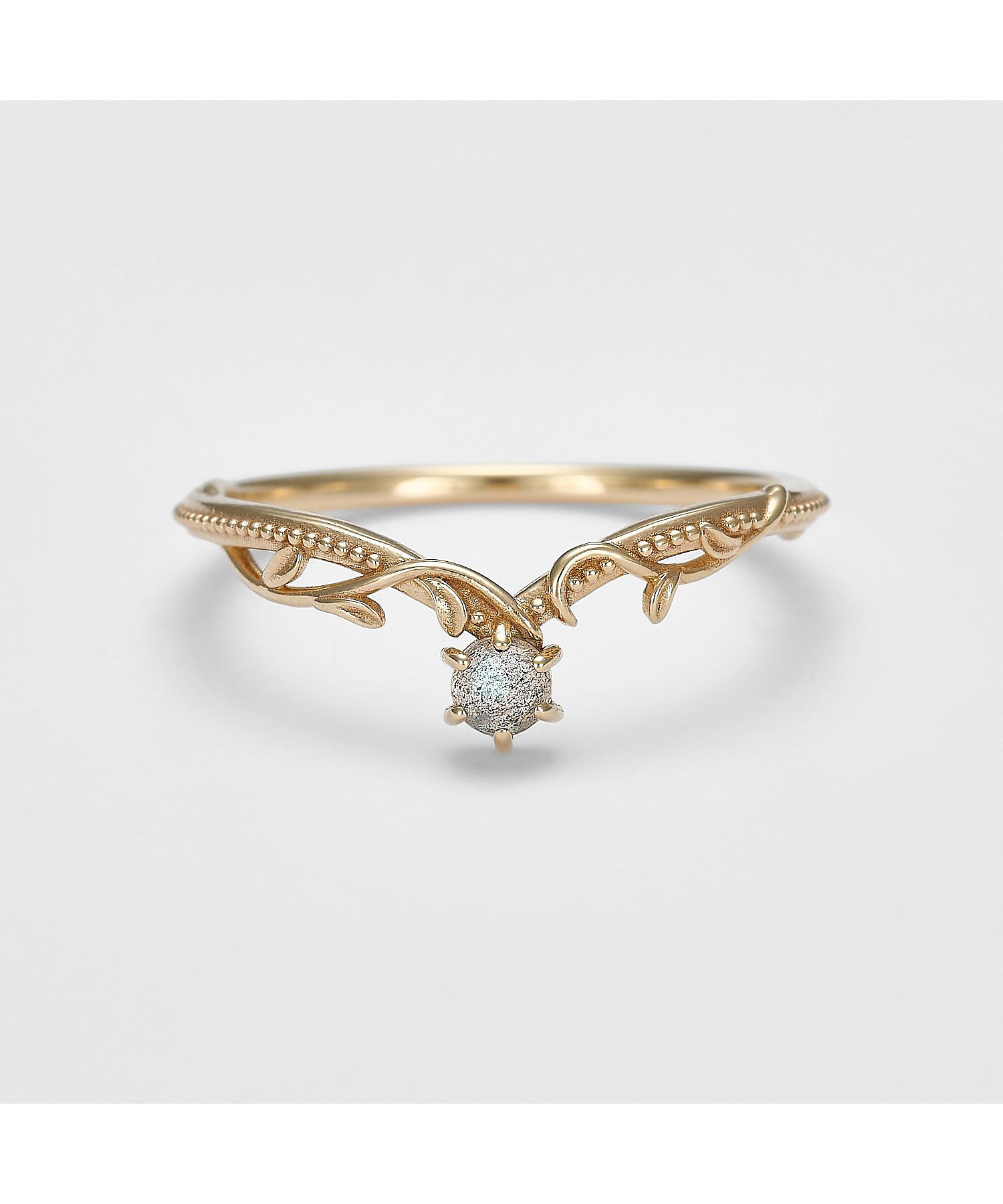 Limited Edition》K10ラブラドライトセットリング