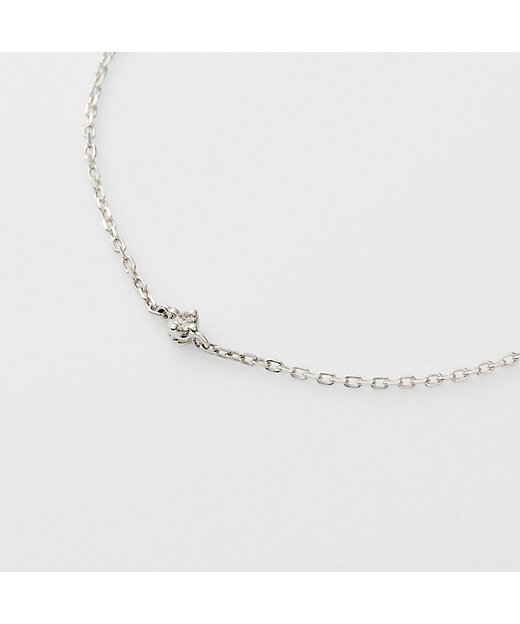 シルバーダイヤモンドブレスレット（0．03 ct） | agete/アガット