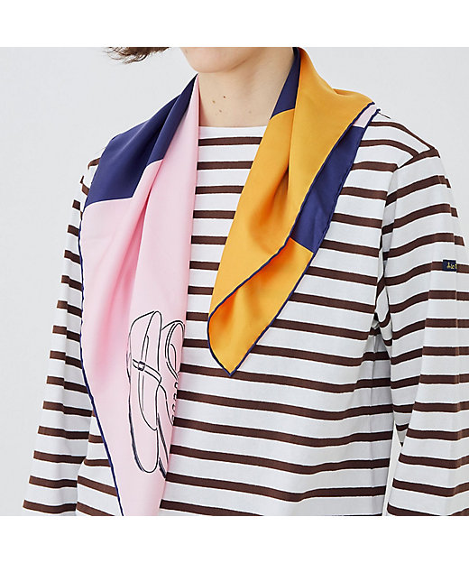 sense the pebble Noe シルクスカーフ | GALERIE VIE