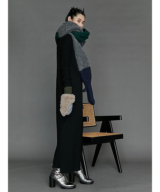 FABRIC MIX MITTENS | UN3D./アンスリード | 三越