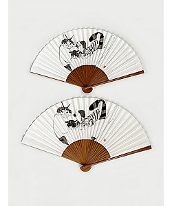 石塚智之・墨画 『猫の雀踊り』 | アトリエ・Kinami(石塚智之