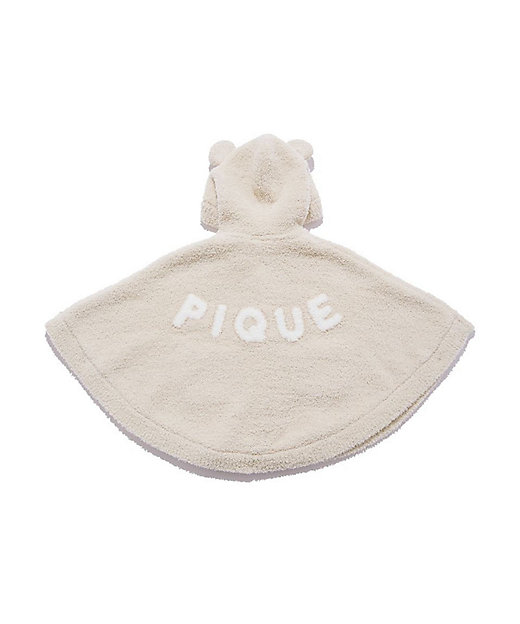 BABYパウダーベアポンチョ PBNT239116 | gelato pique