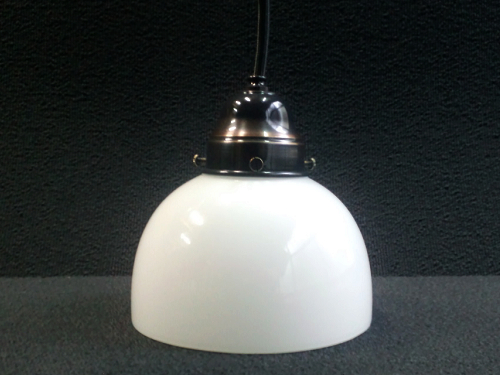 乳白ガラス電笠 | 趣のある古き良き時代の灯り 石垣商店
