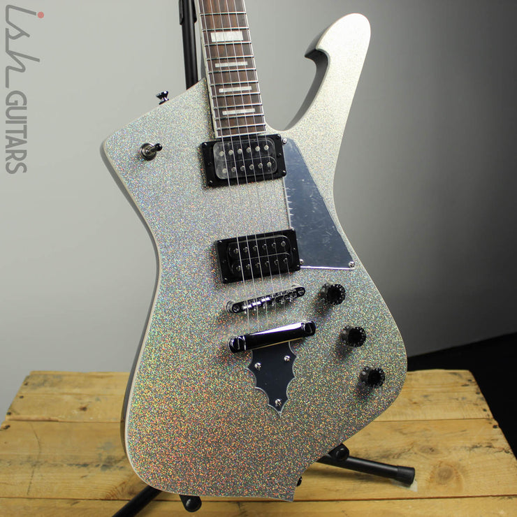 Ibanez PS60 SSL Paul Stanley Signature Silver Sparkle – Ish Guitars