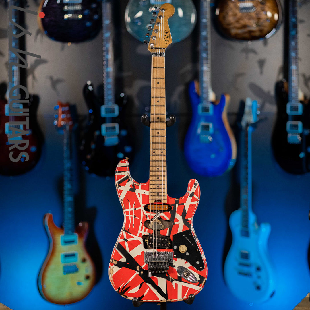 EVH Striped Series Frankenstein Frankie Relic Demo – Ish Guitars