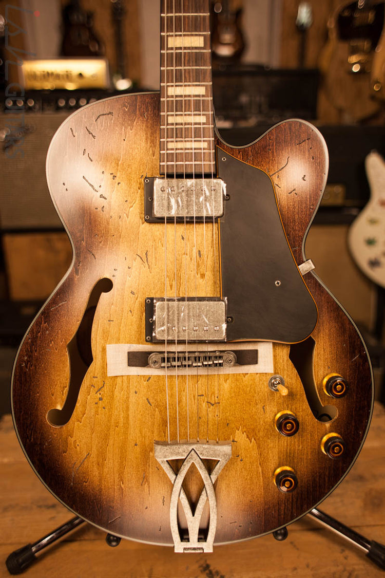 2018 Ibanez Artcore Vintage AFV10A-TCL Tobacco Burst – Ish Guitars