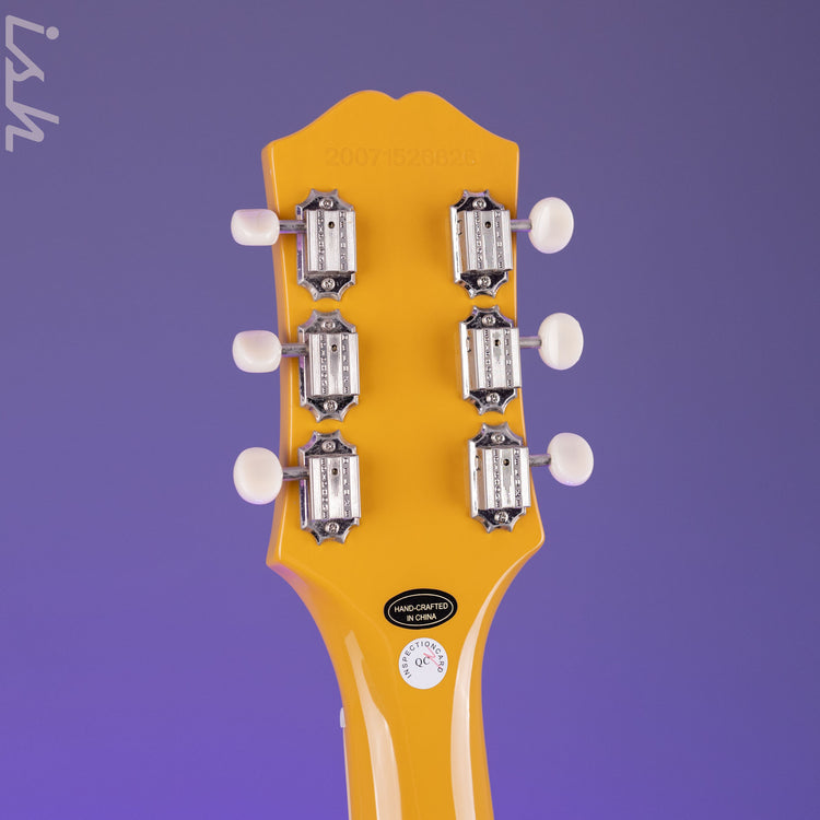 Epiphone Les Paul Junior TV Yellow – Ish Guitars
