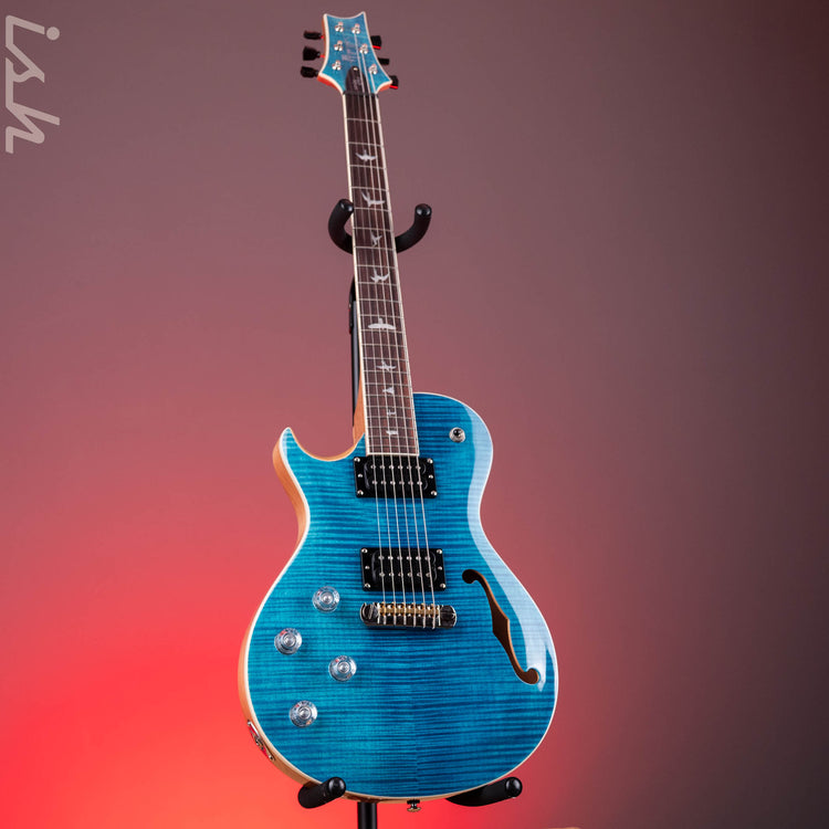 PRS SE Zach Myers Lefty Signature Electric Guitar Myers Blue – Ish