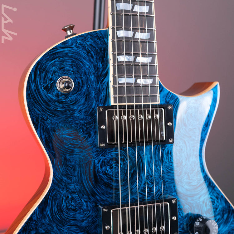 ESP USA Eclipse Teal Marble – Ish Guitars