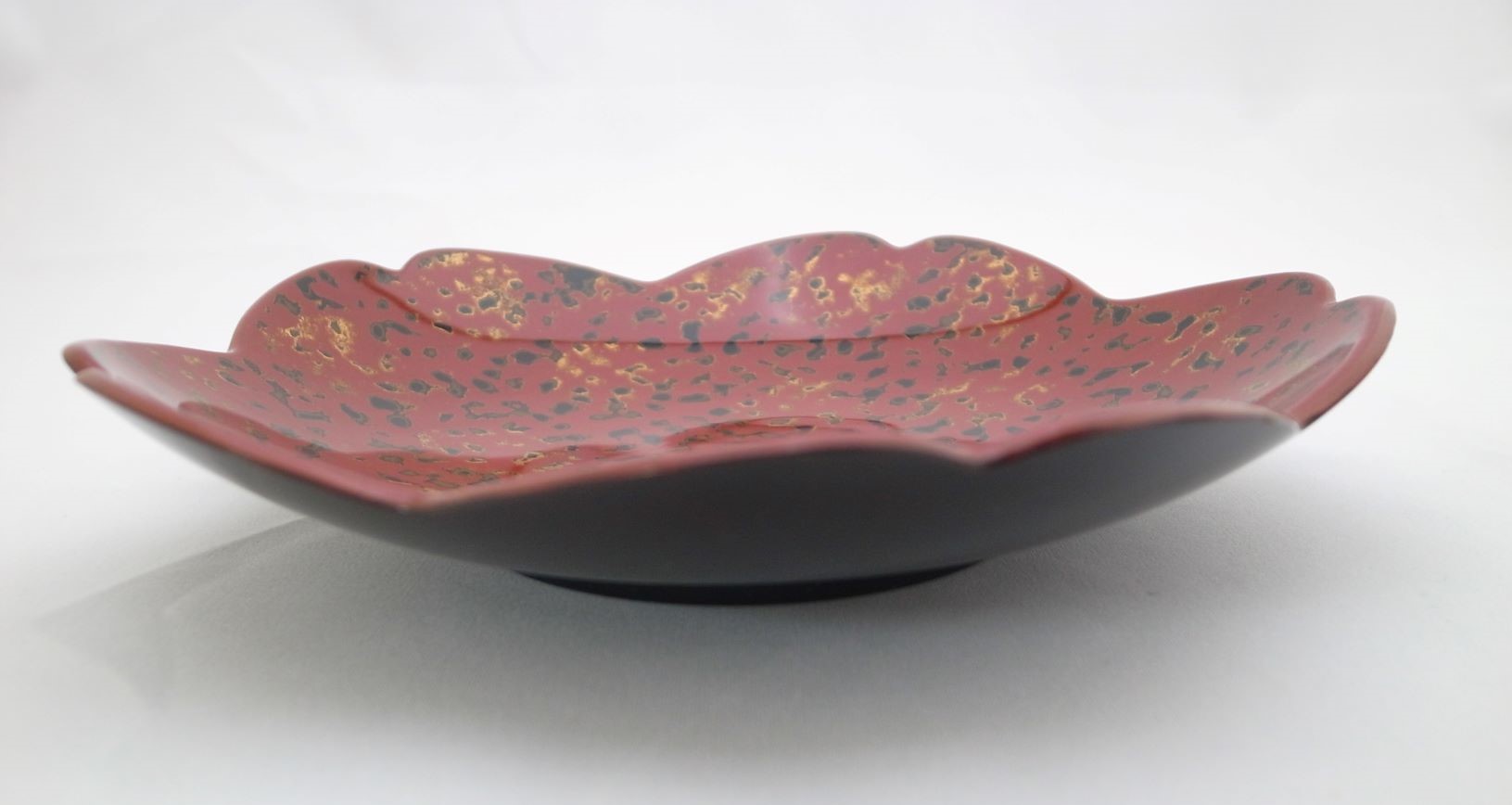 イシオカ工芸】 桜鉢 7寸 津軽塗 唐塗梨子地赤上 | 津軽塗の販売店