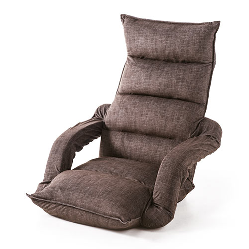 2/27 16時まで特価】【在庫限り】肘掛けつき ハイバック座椅子