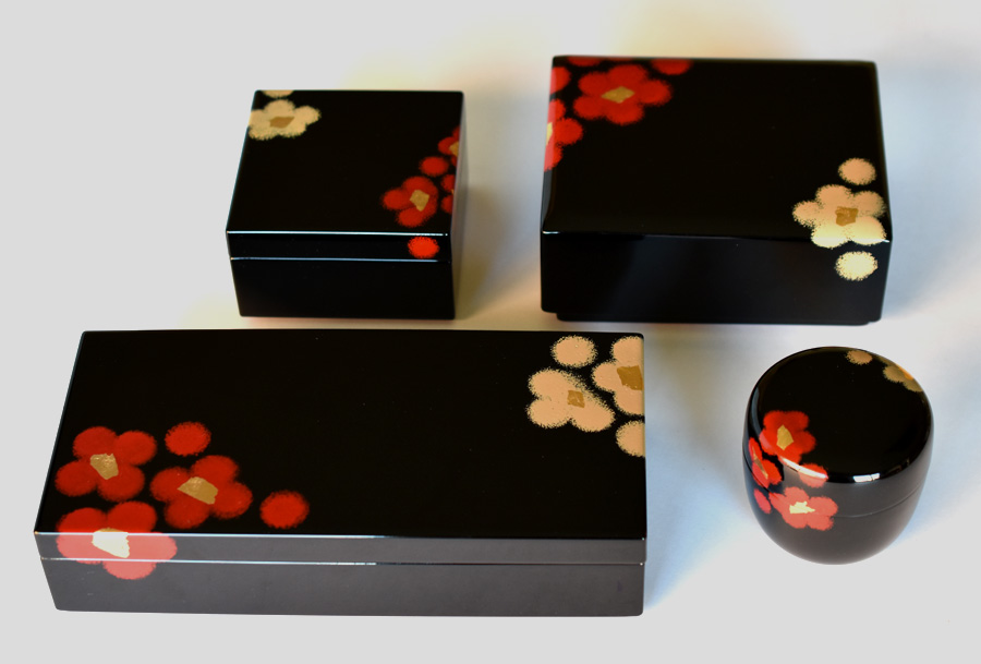 長手箱 紅白華 | 小物入れ 漆塗りジュエリーボックス【製造中止】 漆器