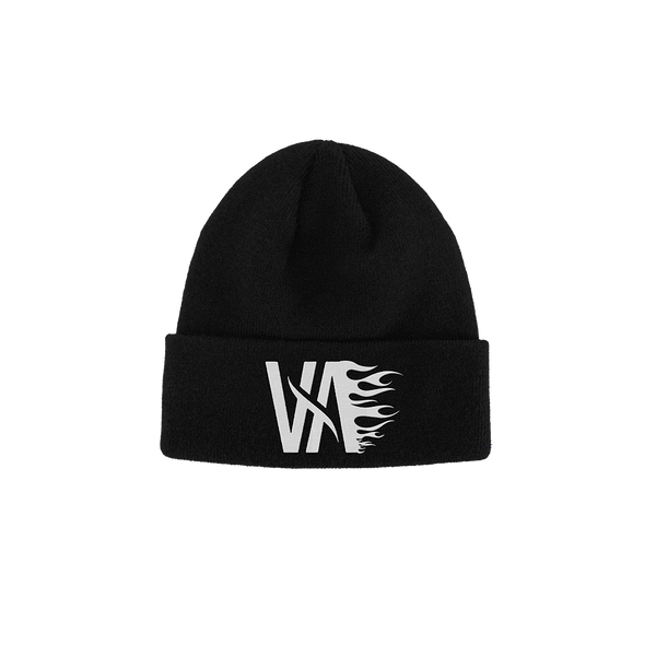 VA Flames Logo Cuff Beanie (Black) – I Prevail