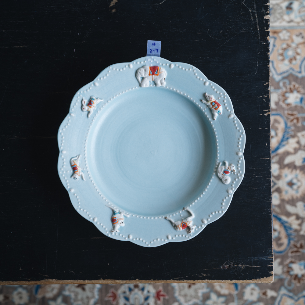 数量制限あり (2023年5月) 佐々木忍 メリーゴーランド皿 サ3（6-10