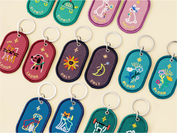 2/8b ペアキーホルダー