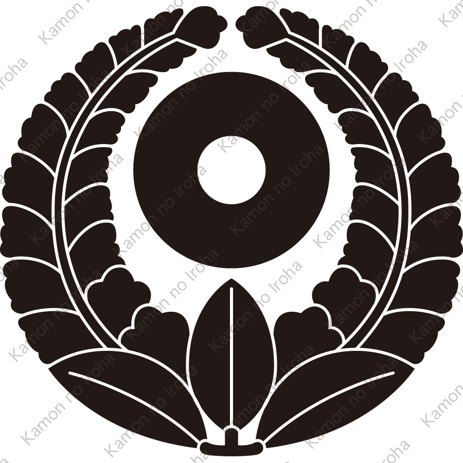 上り藤に蛇の目紋（あがりふじにじゃのめ）：家紋のいろは