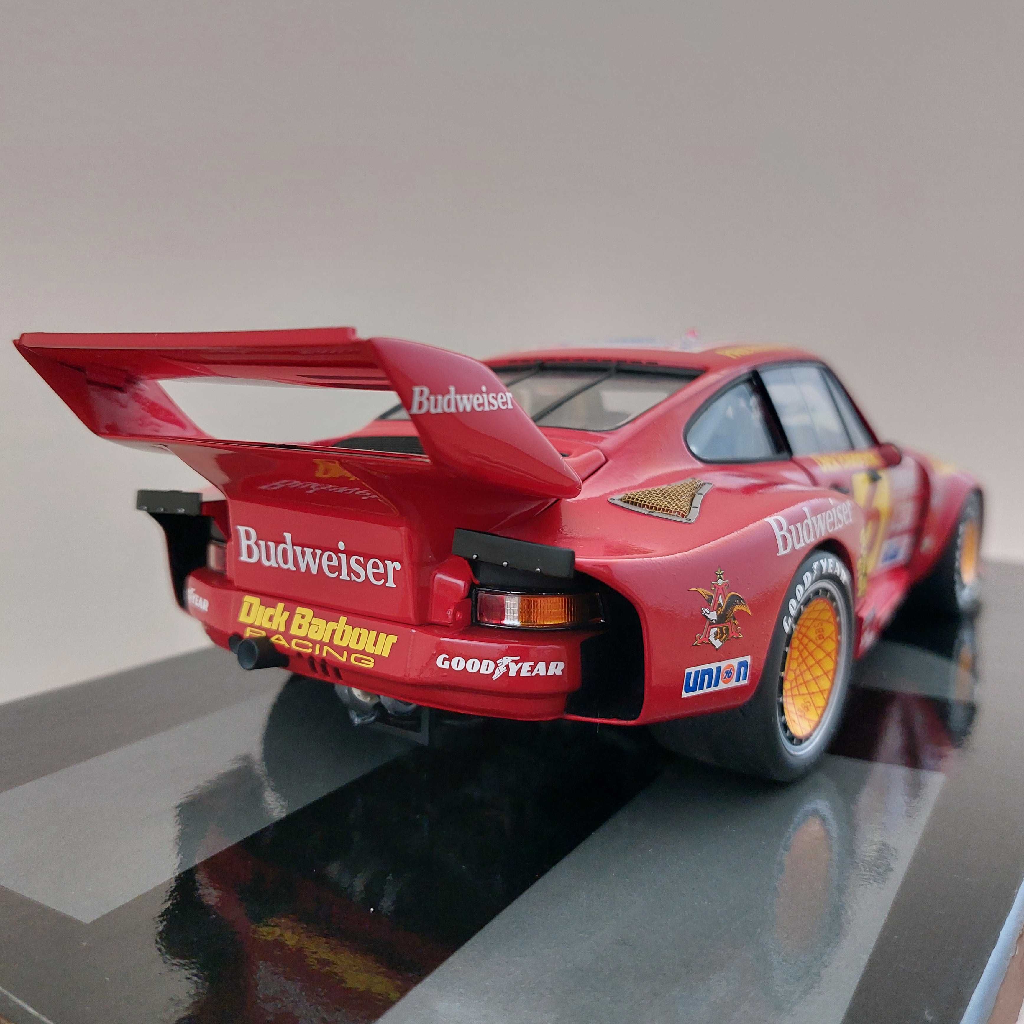 Miniatura Porsche 935 Turbo #6 Budweiser 1979 EXOTO 1:18 Póvoa De