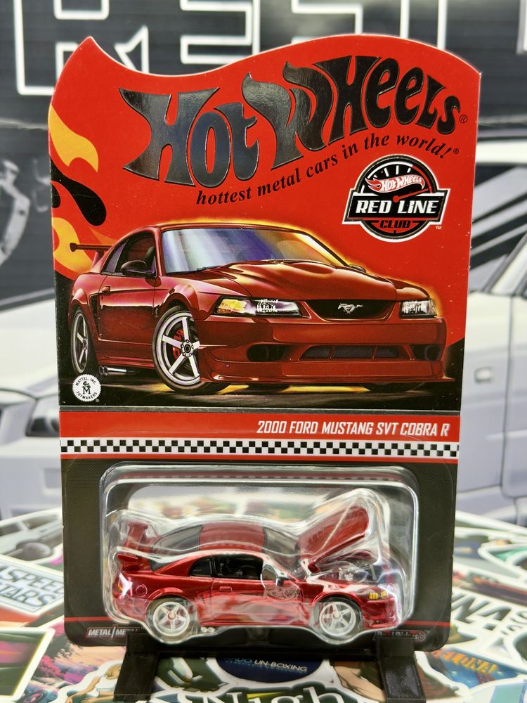 Hot Wheels - RLC - 2000 Ford Mustang SVT Cobra R - BOX 23 Wrocław