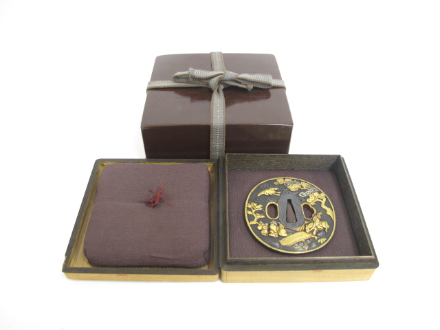 鍔 藻柄子入道宗典製 江州彦根住】日本刀・甲冑・武具の買取実績一覧