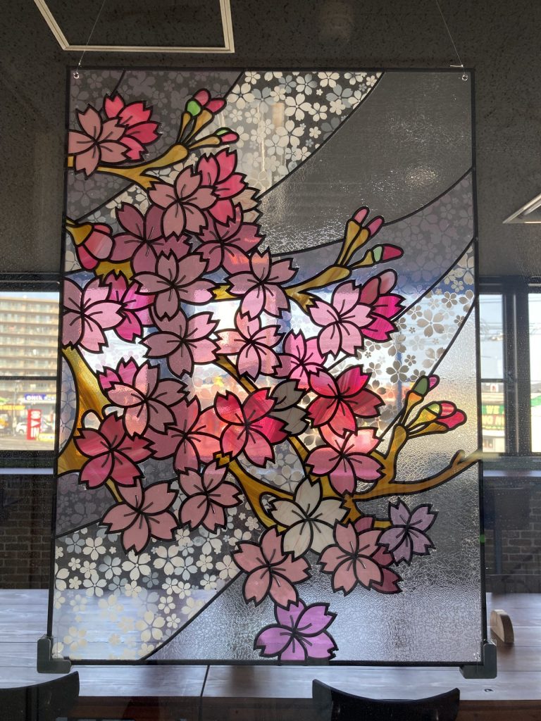 グラスアート 桜 | いなばテクノ・エボリューション株式会社