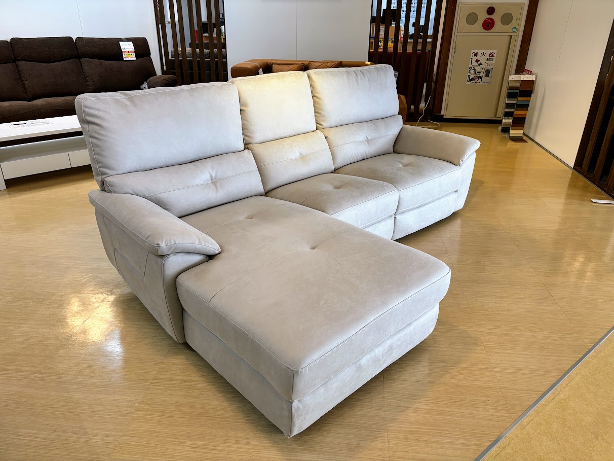 DRAGO (ドラゴ) カウチソファ － キズや汚れに強い ”レザーテックス