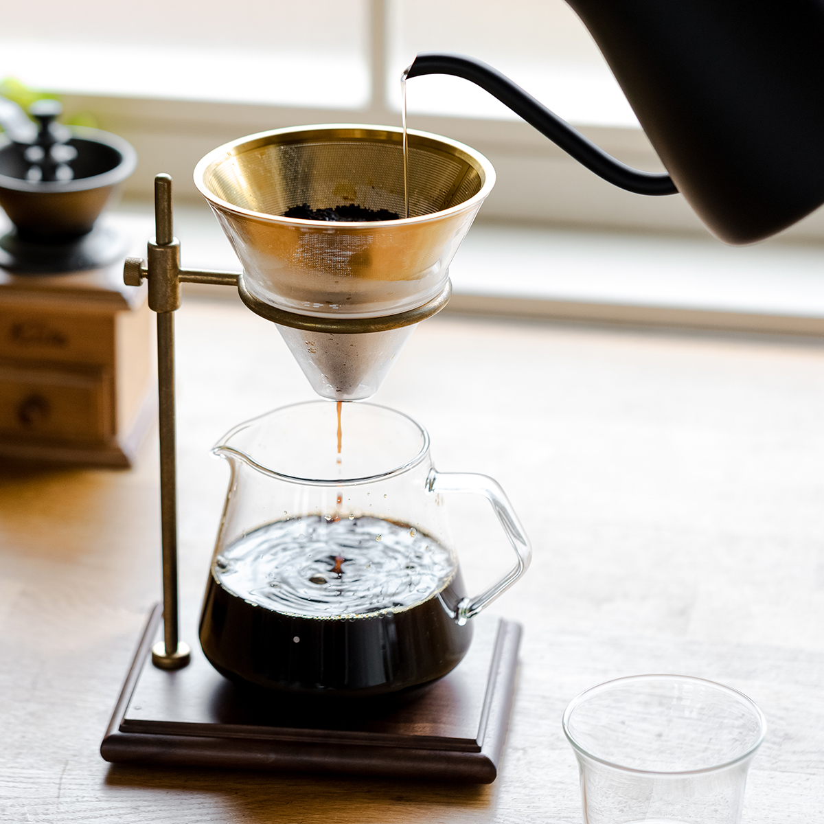 KINTO】SLOW COFFEEブリューワースタンドセット 4杯用 SCS-S02