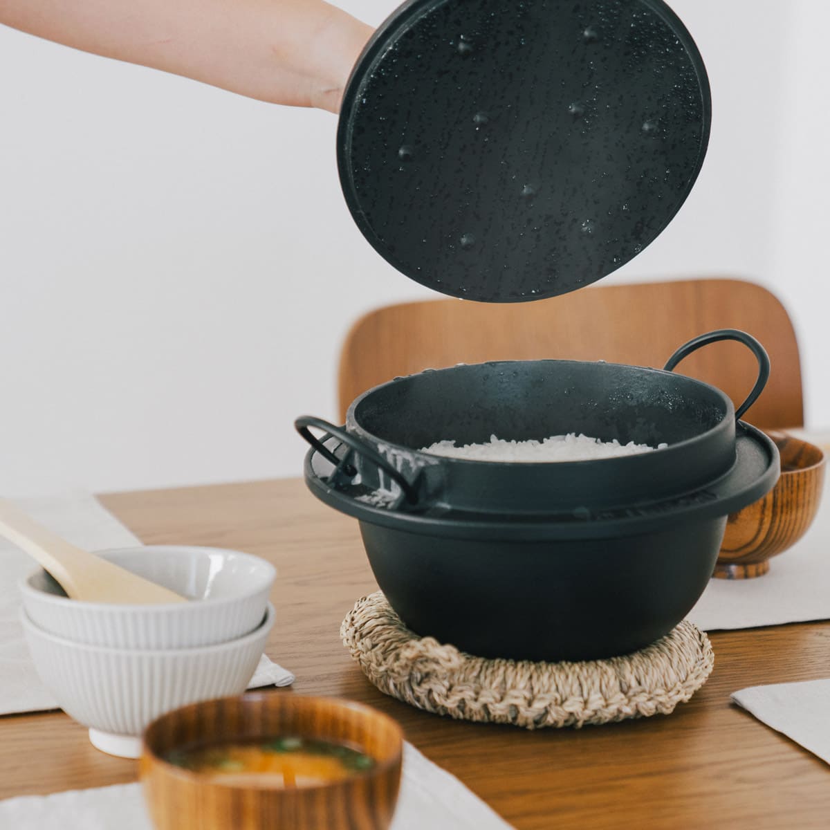 岩鋳】南部鉄器 ご飯鍋 3合 | itomani（いとまに）｜日常の「暇（いと